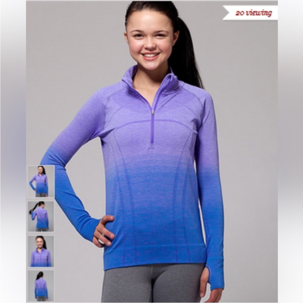 IVIVVA Swiftly The Fastest Quarter Zip Sz 12